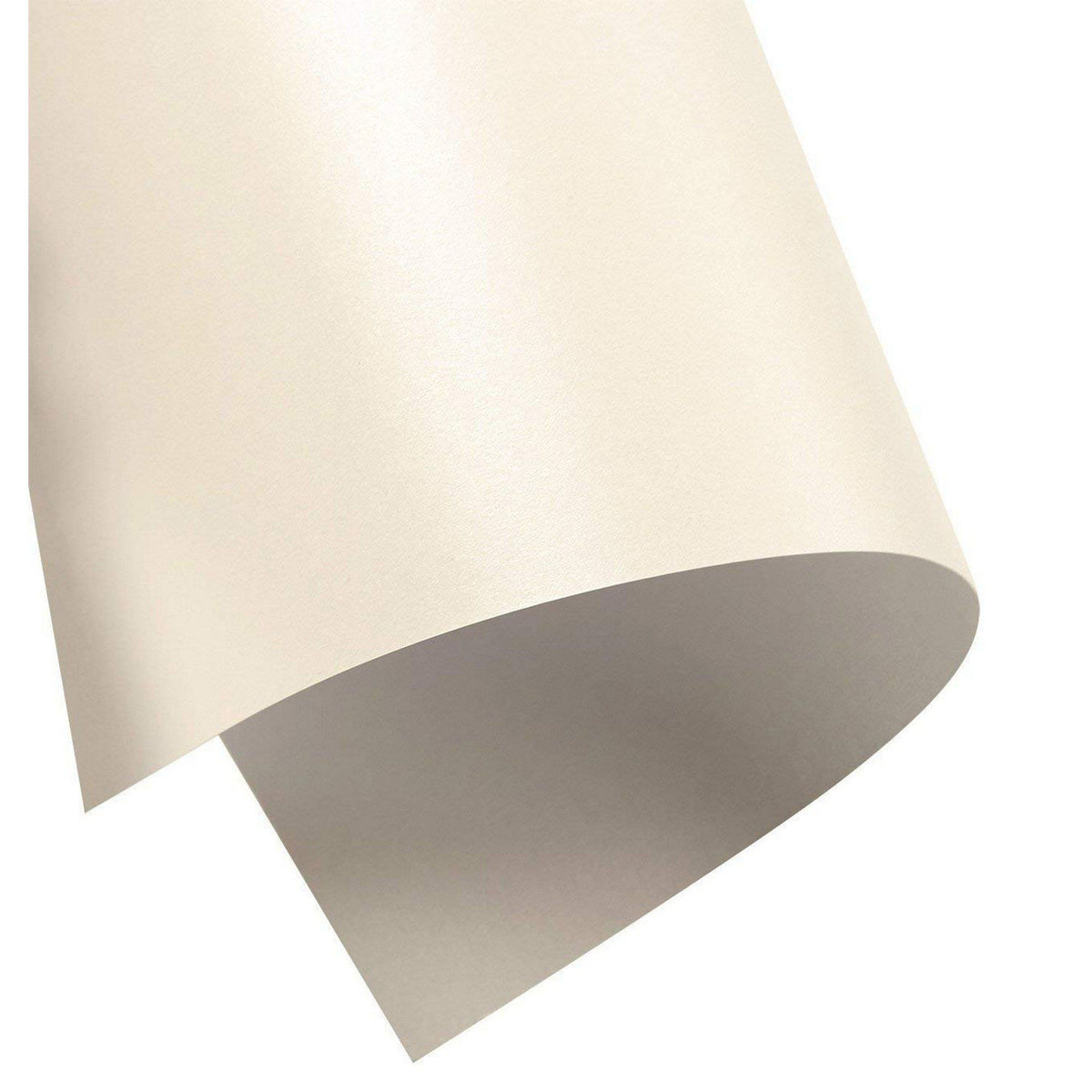 PAPERICIOUS - Ivory Metallic - 250GSM Cardstock 12x12 inch / 10 Sheets