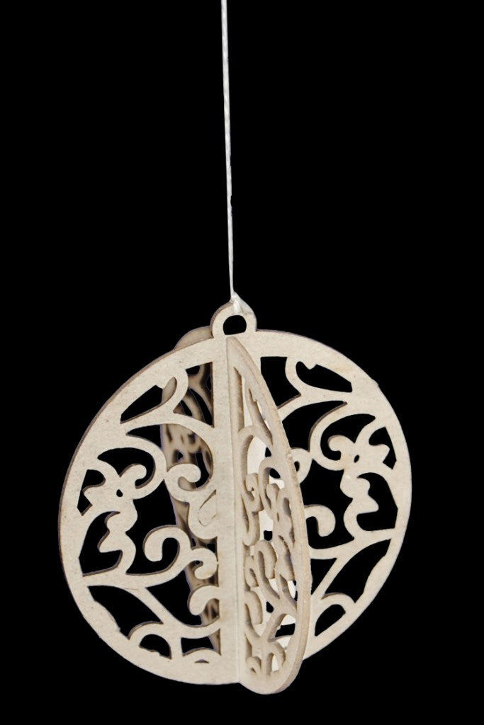Laser Cut 3D Ornament (1.4mm)