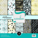 PAPERICIOUS - Azalein -  Designer Pattern Printed Scrapbook Papers  / 30 sheets