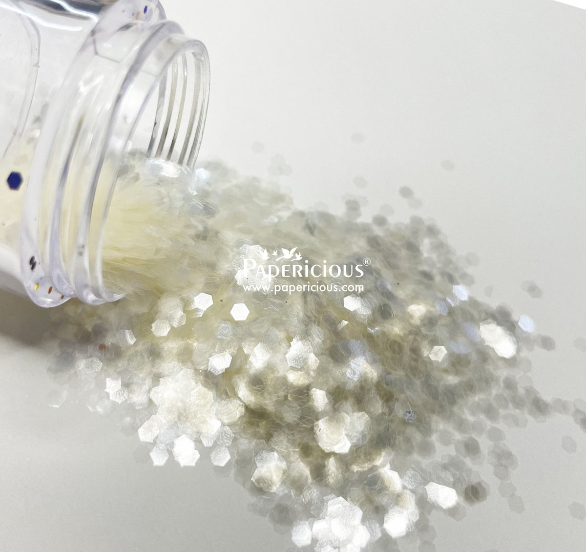 PAPERICIOUS - Clear Opal - Chunky Glitters- 13 gm