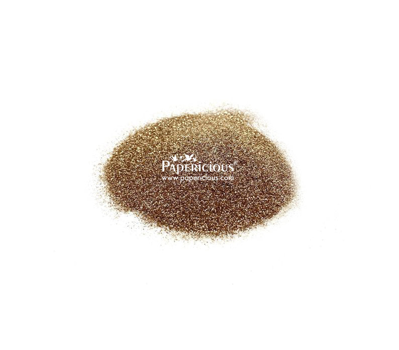 PAPERICIOUS - Dark Golden - Art Glitters - Fine Dust- 10gm
