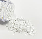 PAPERICIOUS - Dazzling White - Chunky Glitters- 13 gm