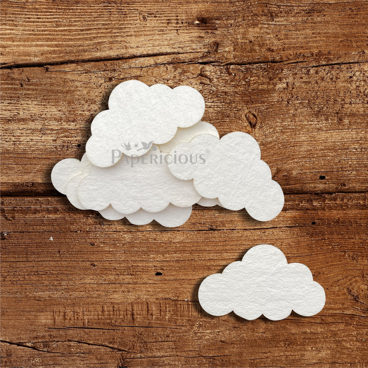 PAPERICIOUS - Mini Embellishments - Clouds