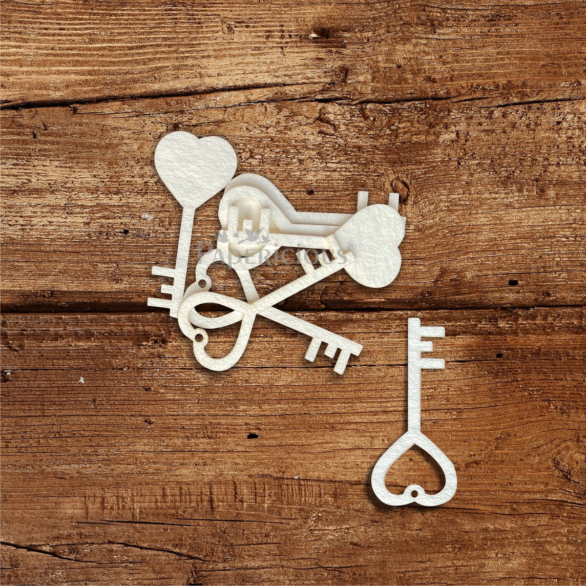 PAPERICIOUS - Mini Embellishments - Keys