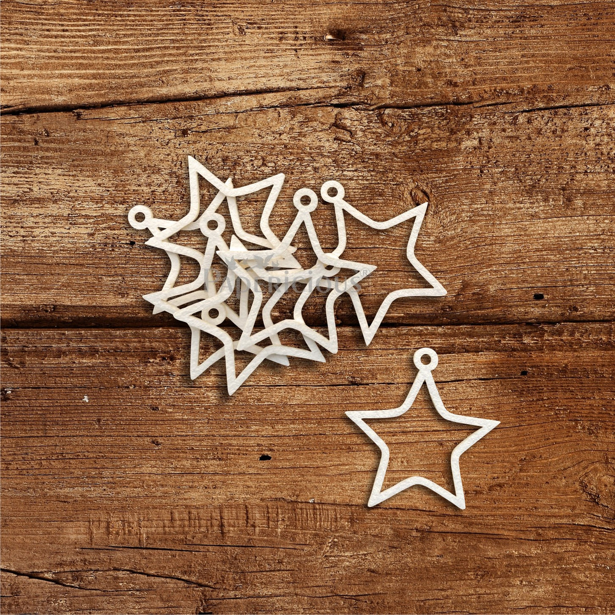 PAPERICIOUS - Mini Embellishments - Star Pendants