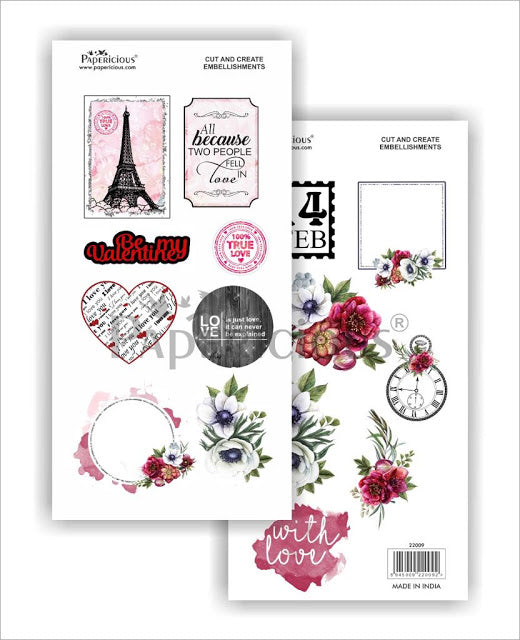 Papericious - Perfect Affair - Cut & Create Embellishments 6x12inch