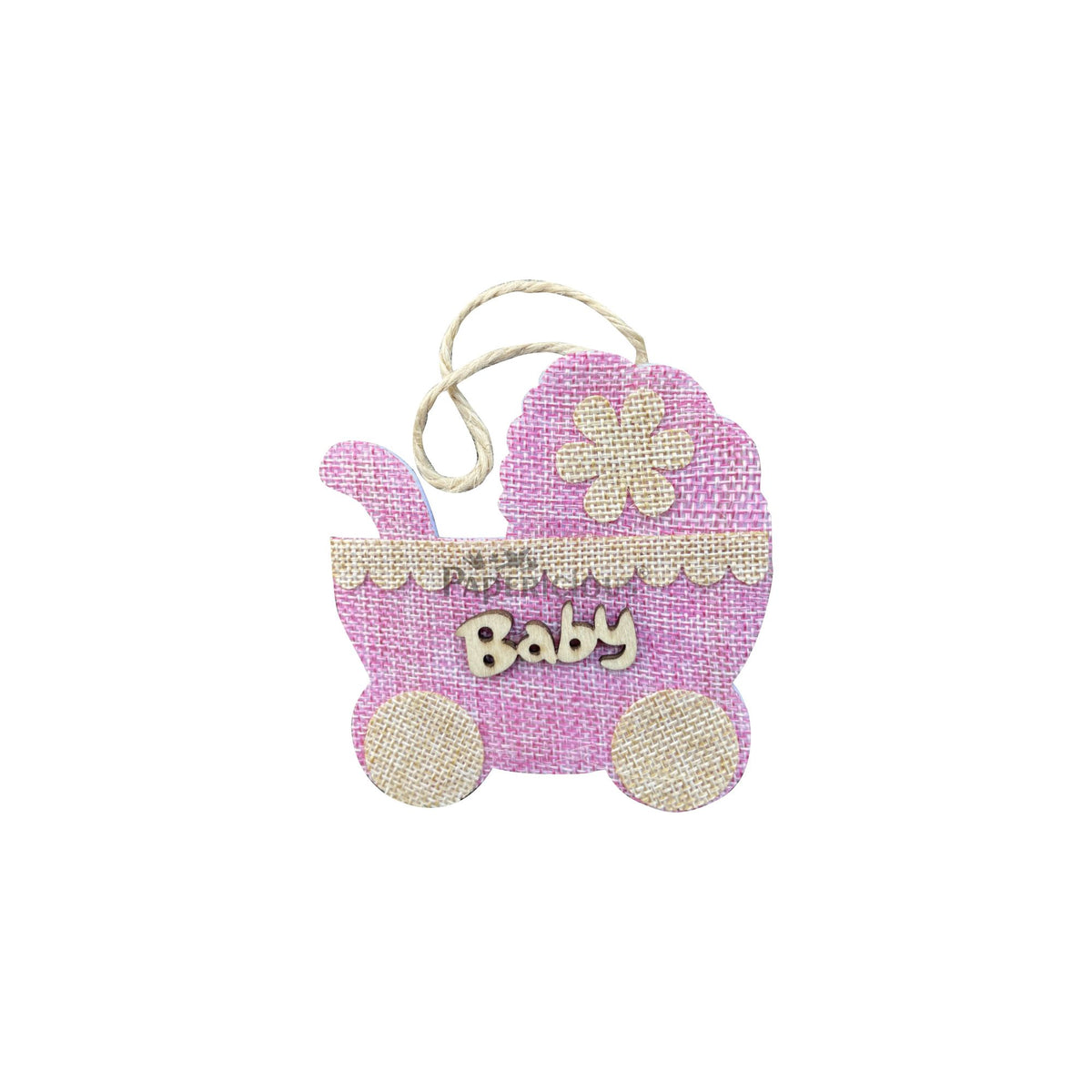 PAPERICIOUS - Felt Baby Girl Embellishment - Ready to Use - 1 pcs