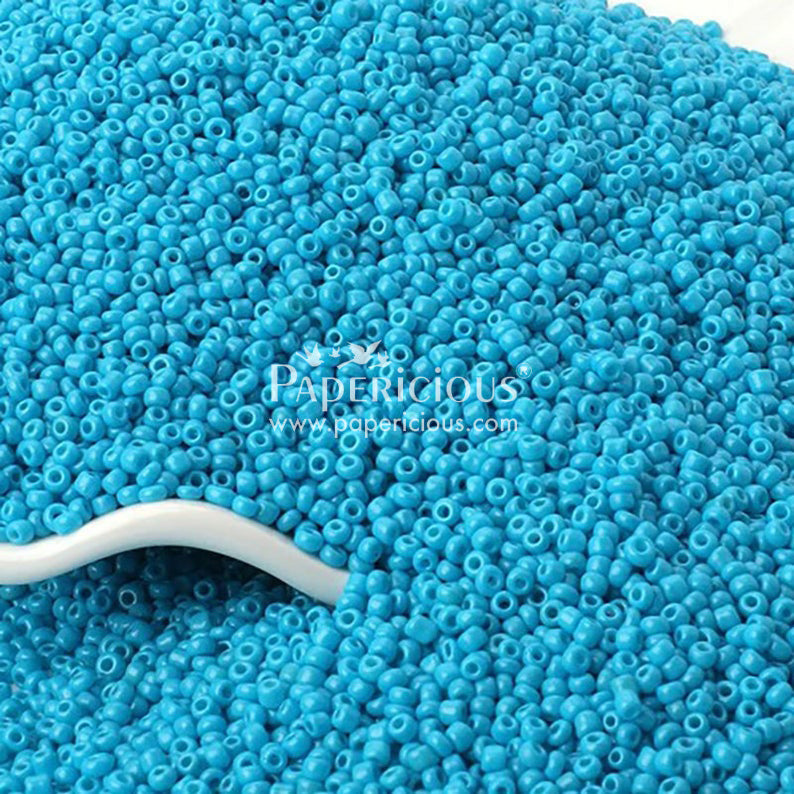 Papericious - Shaker Beads - Baby Blue