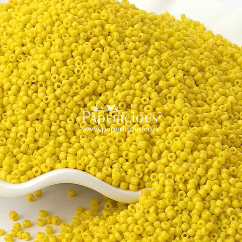 Papericious - Shaker Beads - Yellow