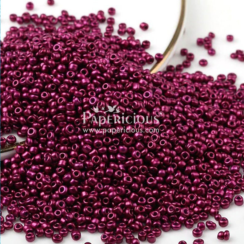 Papericious - Shaker Beads - Rosewood