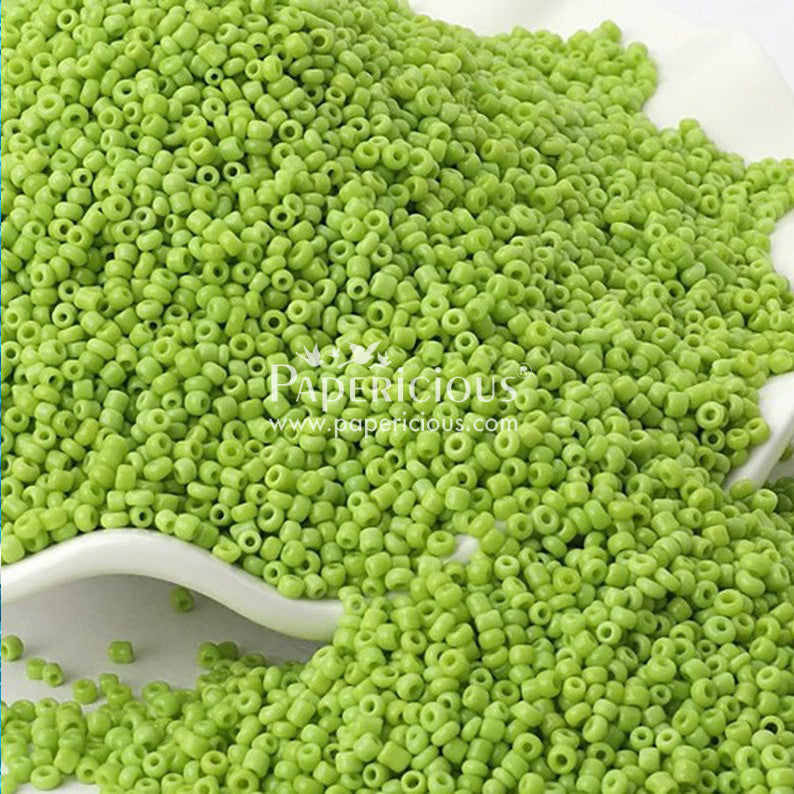 Papericious - Shaker Beads - Light Green