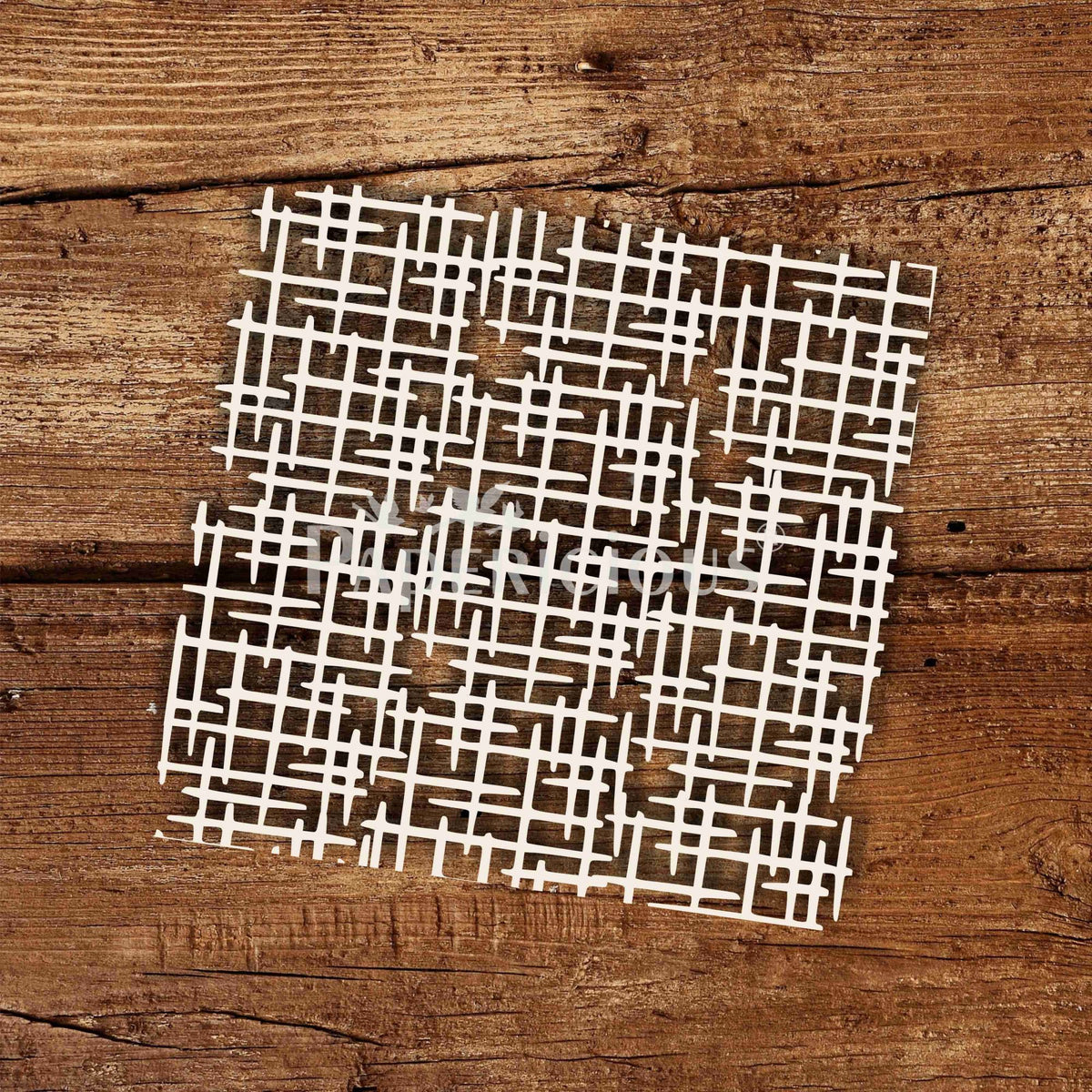 Criss Cross - 6x6 Inch Laser Cut Pattern Chippis