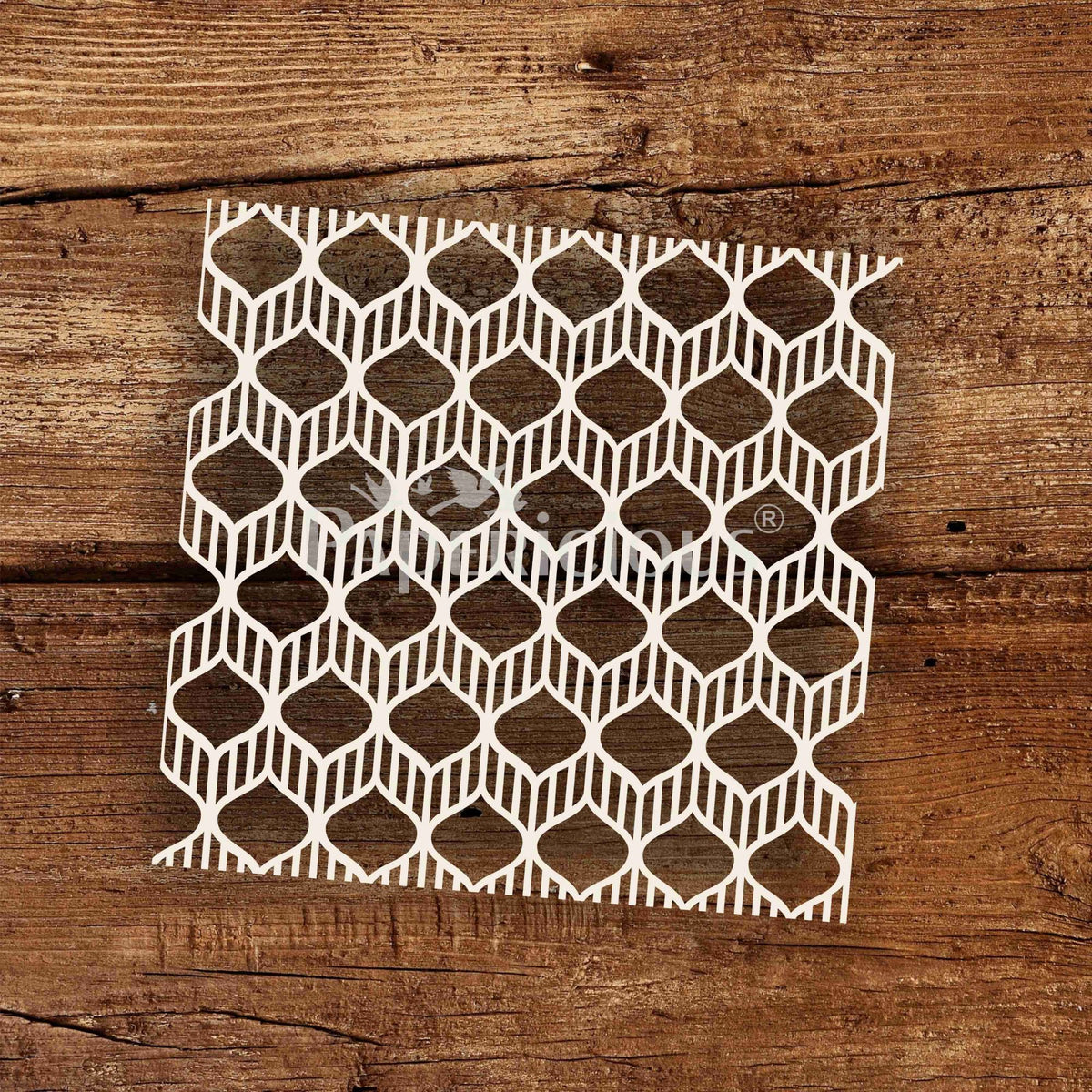 Modern Ornate- 6x6 Inch Laser Cut Pattern Chippis