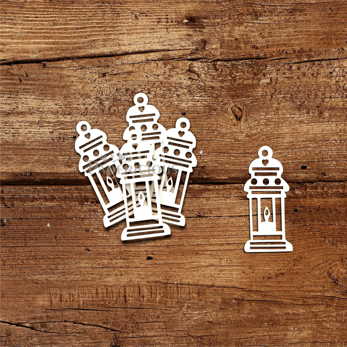 PAPERICIOUS - Mini Embellishments - Christmas / Xmas Lantern