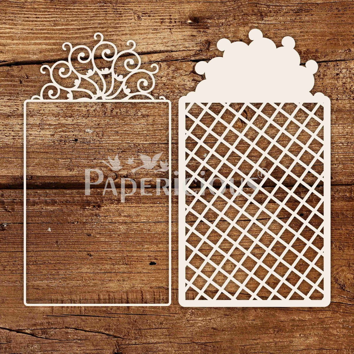 Illusory - - White Laser Cut Chippis