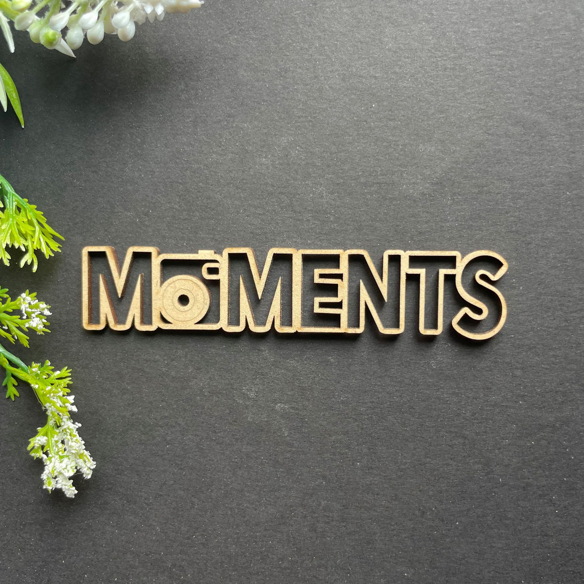 PAPERICIOUS MDF Cutout -Moments - Style 10132