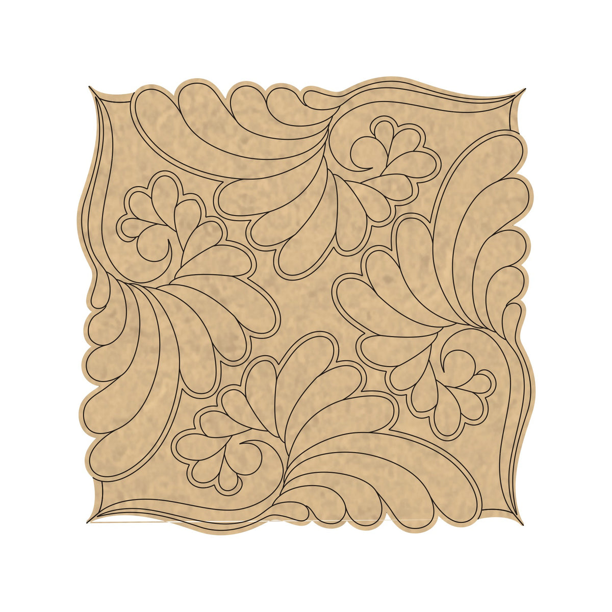 PAPERICIOUS 4mm thick Pre Marked MDF Modern Abstract