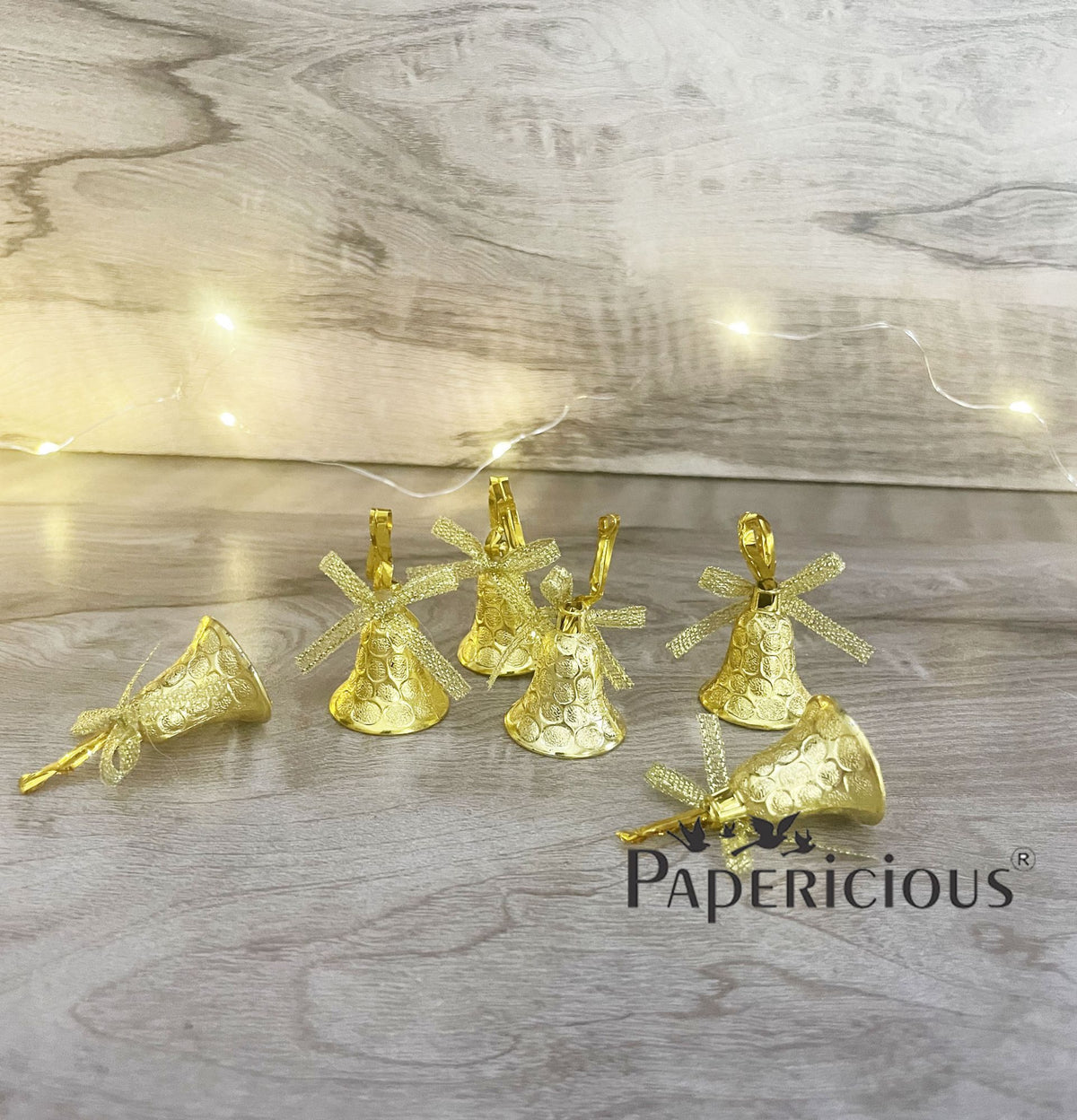 PAPERICIOUS Christmas Golden Bells