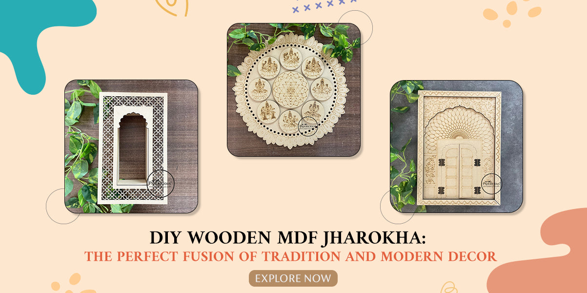 DIY Wooden MDF Jharokha: The Perfect Fusion of Tradition and Modern Decor