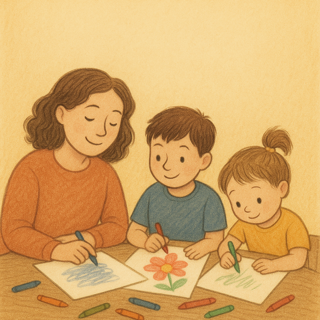 The Power of Pause: What Happens When We Sit and Create With Our Kids