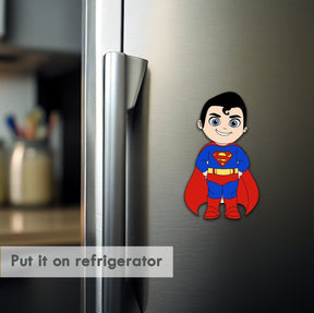 Wooden Fridge Magnet - Spiderman