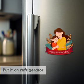 Wooden Fridge Magnet - Happy Mother Day