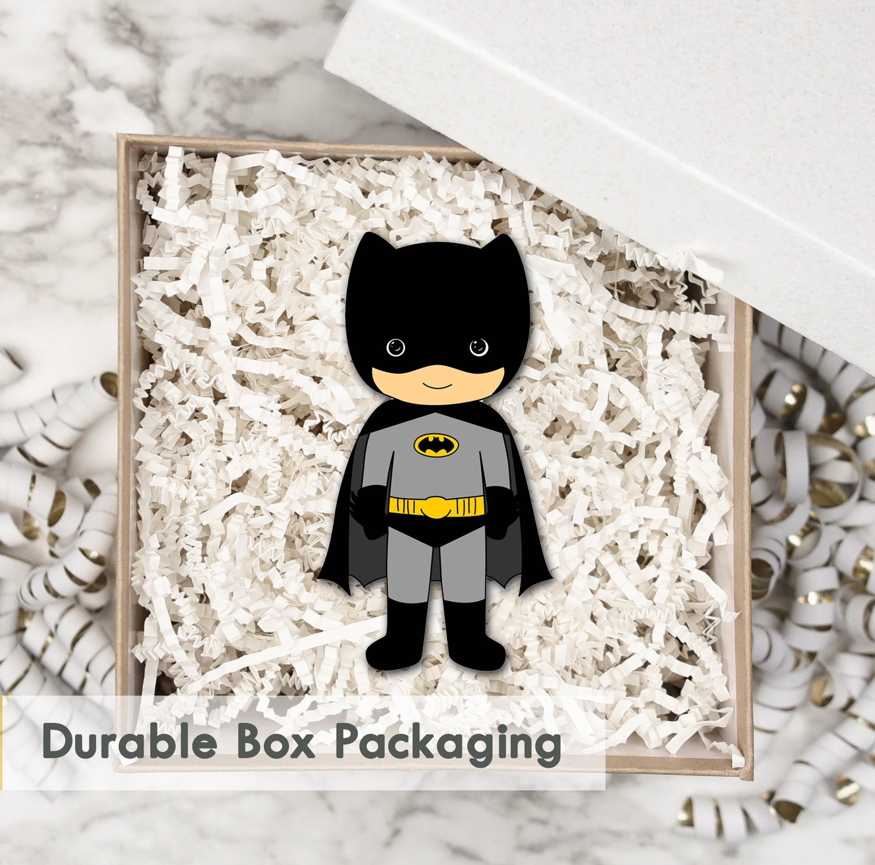 Wooden Fridge Magnet - Batman