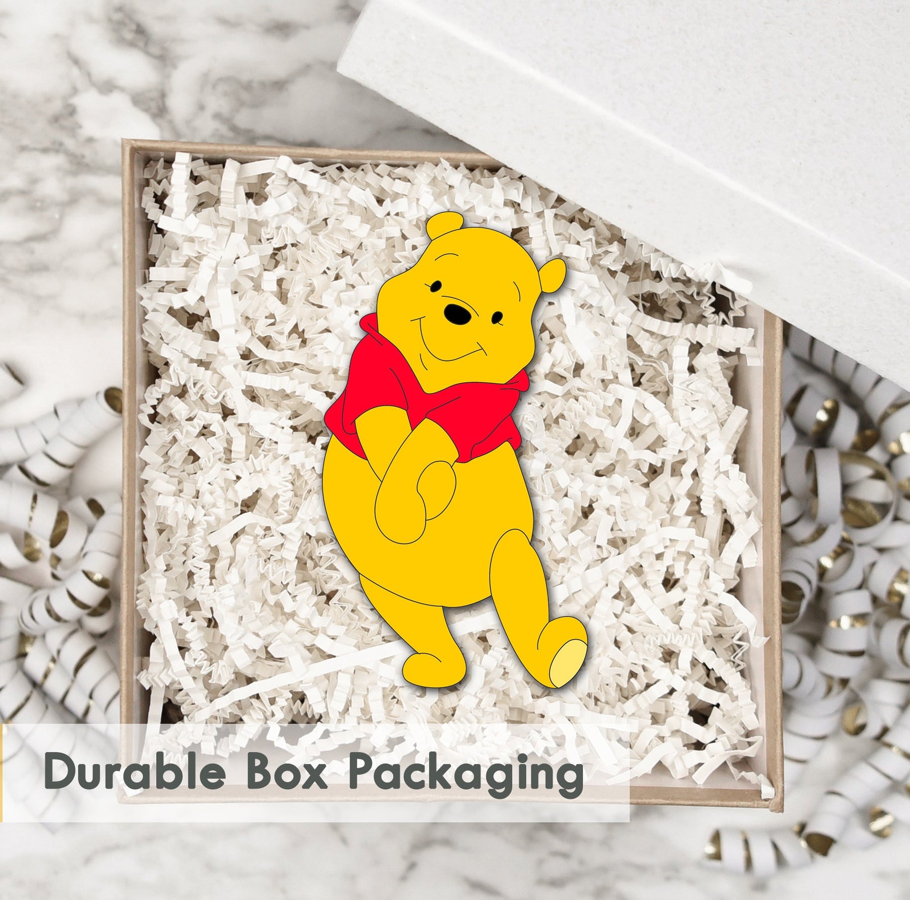 Wooden Fridge Magnet - Winnie The Pooh