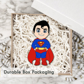 Wooden Fridge Magnet - Spiderman