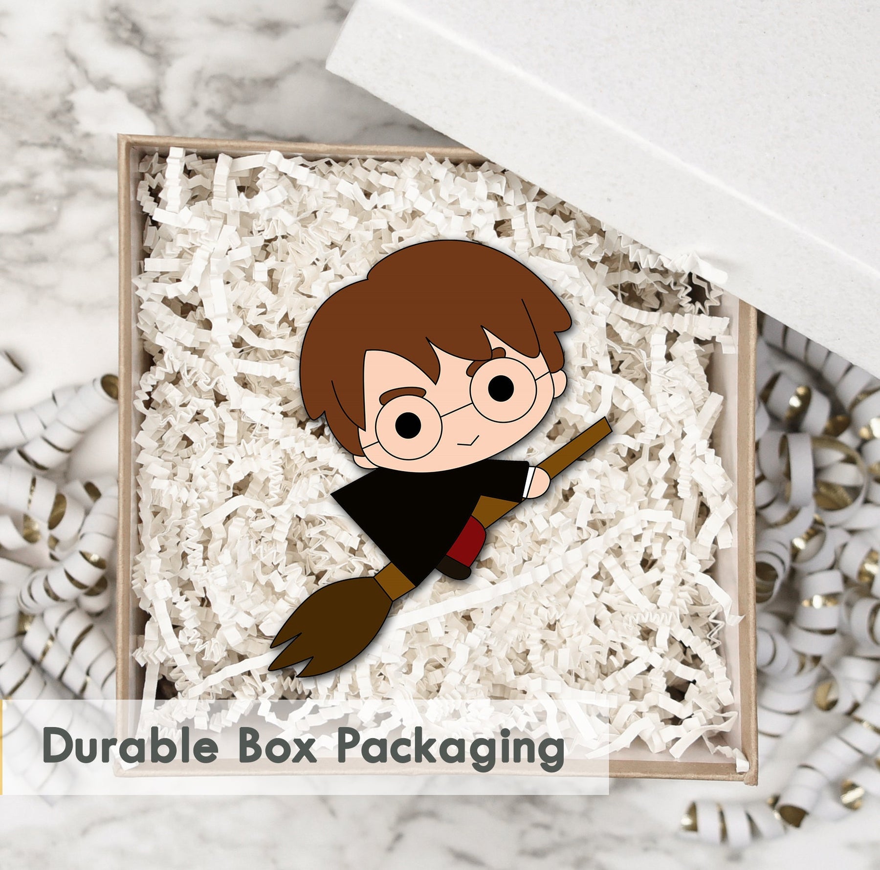 Wooden Fridge Magnet - Harry Porter