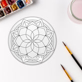 Pre Marked DIY Canvas - Mandala Art - Style 11