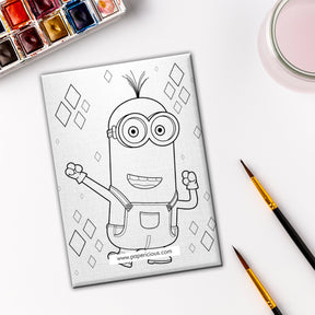 Pre Marked DIY Canvas - Minion Style 13