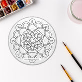 Pre Marked DIY Canvas - Mandala Art - Style 15