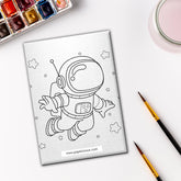 Pre Marked DIY Canvas - Galaxy -Astronaut