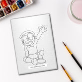 Pre Marked DIY Canvas - Doraemon Style 2