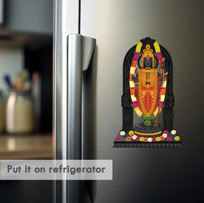 Wooden Fridge Magnet - Ram Lalla