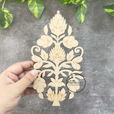 Premarked MDF Flower Motif - Style 5