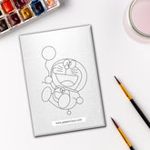 Pre Marked DIY Canvas - Doraemon Style 6