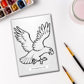 Pre Marked DIY Canvas - Eagle Style 8