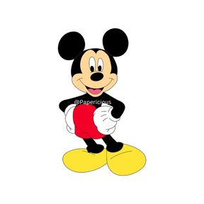 4 mm thick Pre Marked MDF Base Mickey Mouse