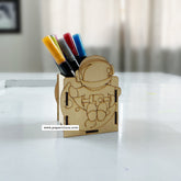 MDF Pen stand Astronaut