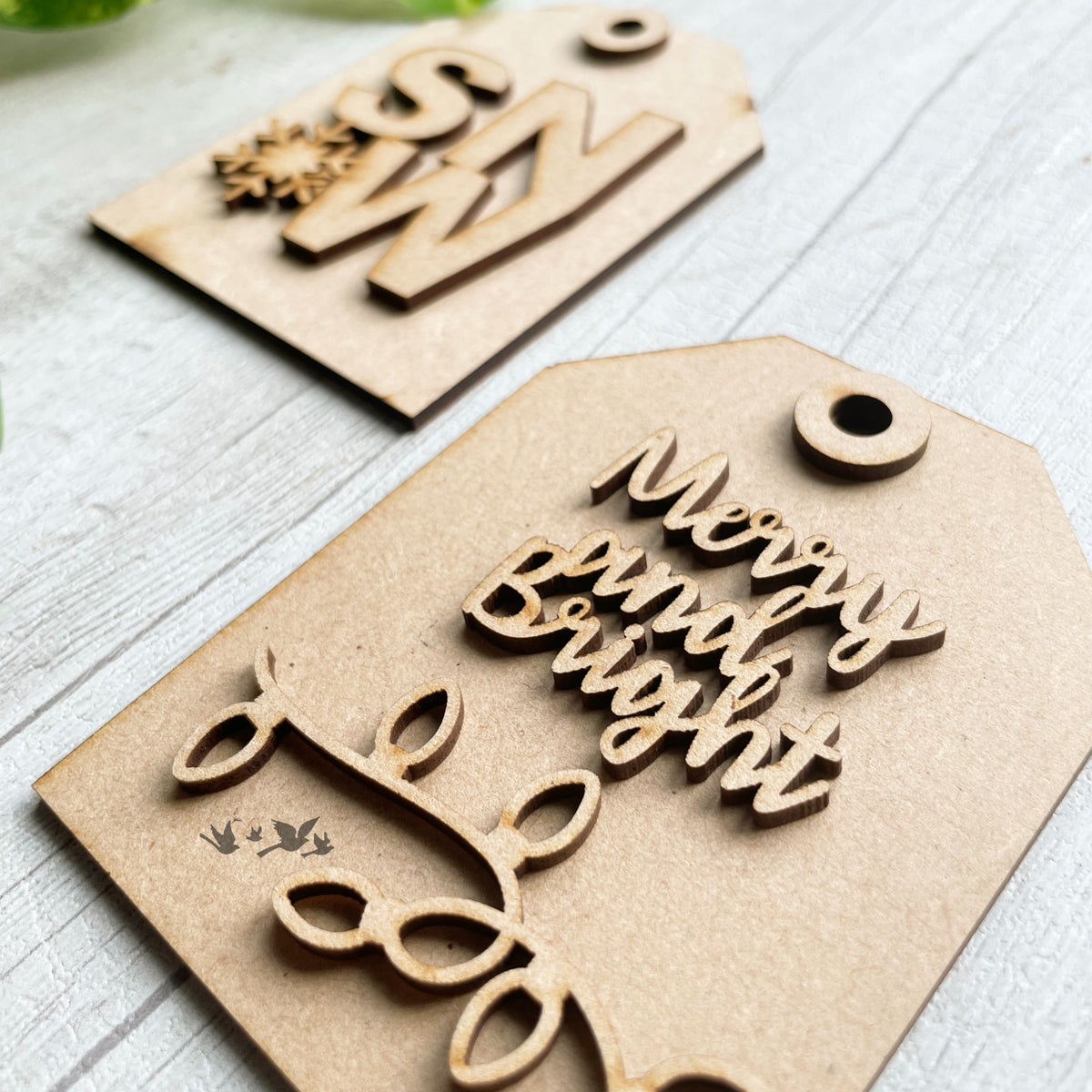 Christmas Tags- Merry and Bright
