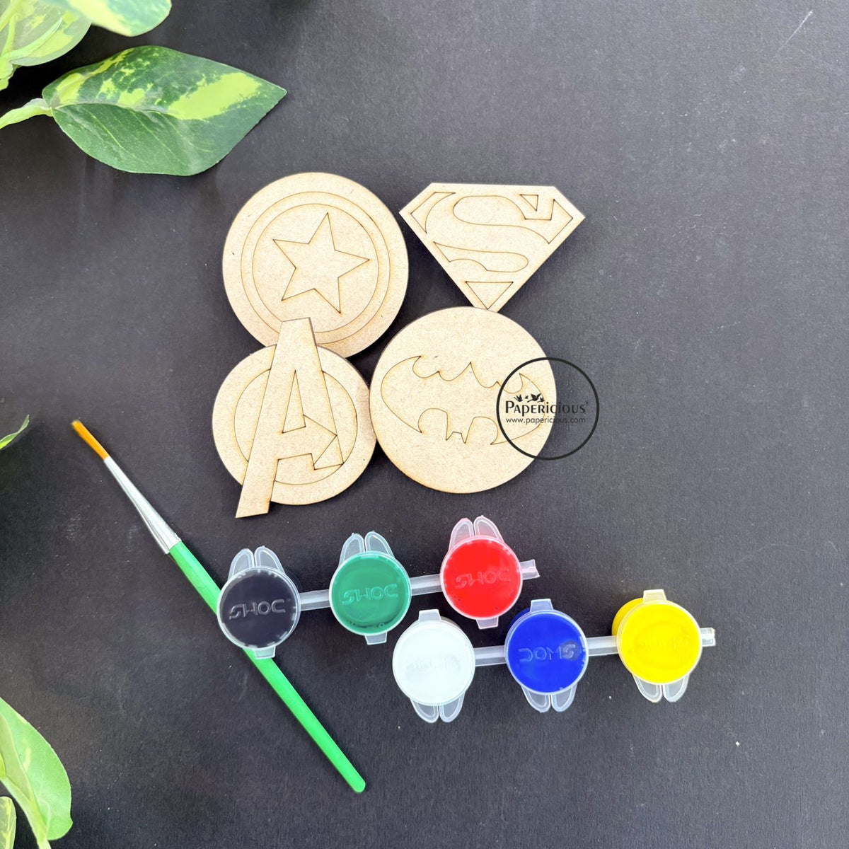 Return Gift - Badges DIY Kit for Kids - 12 pcs