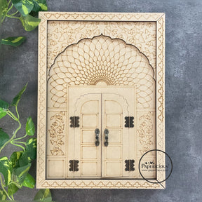 Premarked Jharokha Mirror / Door - Maharani Door