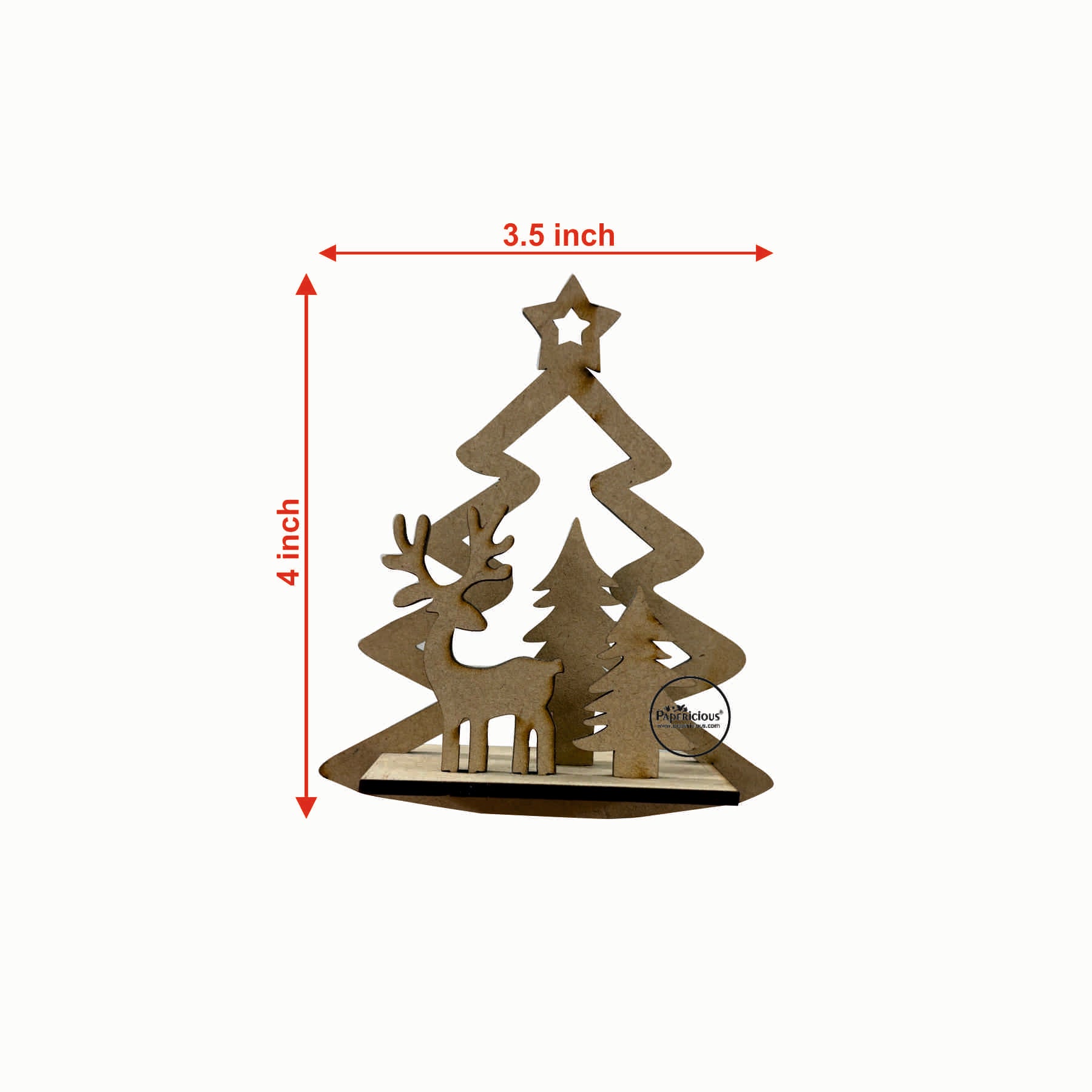 3D Christmas Base Cute Ornament