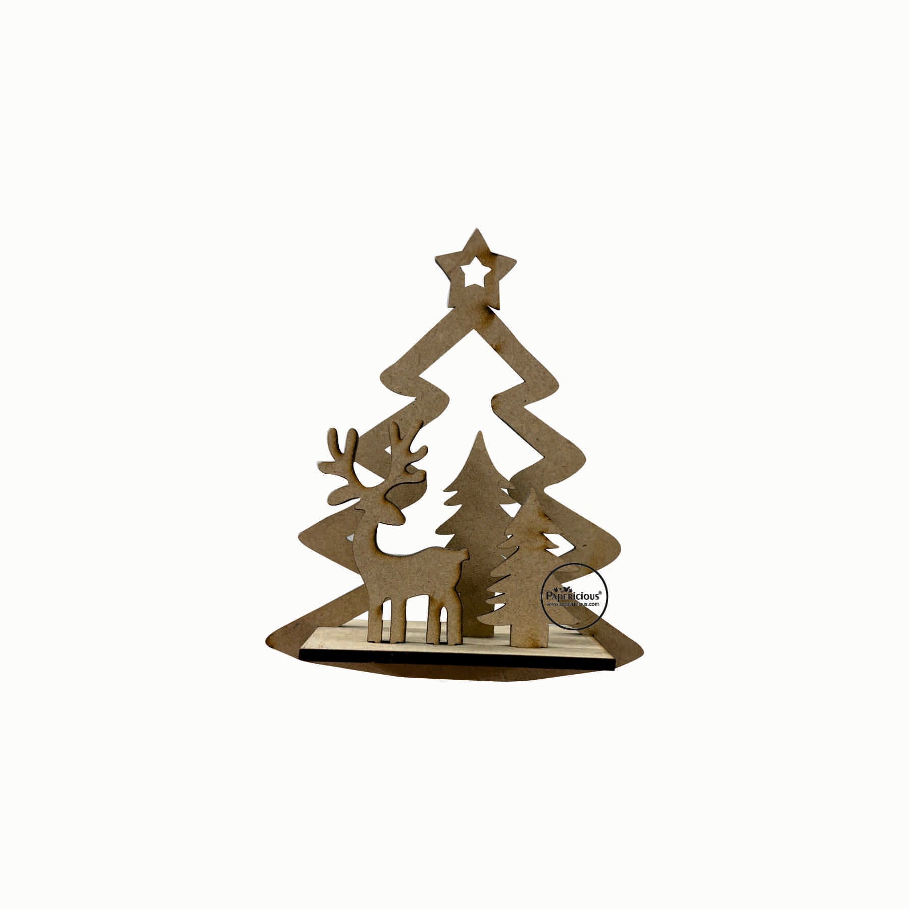 3D Christmas Base Cute Ornament