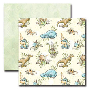 PAPERICIOUS - Hatchling -  Designer Pattern Printed Scrapbook Papers 12x12 inch  / 20 sheets