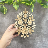 Premarked MDF Flower Motif - Style 10