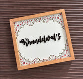 Home Name Plate 2 Layer - Rajasthani