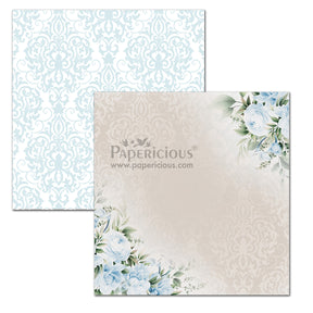 PAPERICIOUS - Euphoria -  Designer Pattern Printed Scrapbook Papers 12x12 inch  / 20 sheets